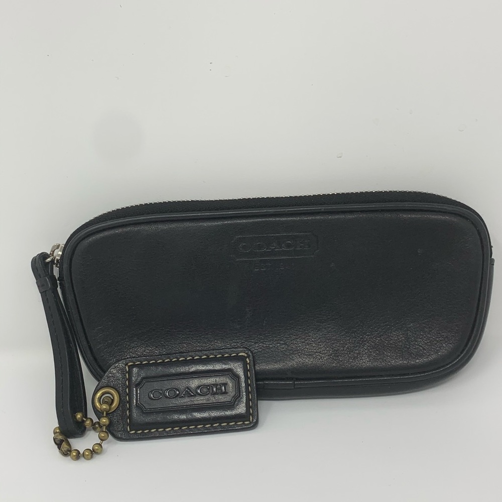 Black Coach Wristlet